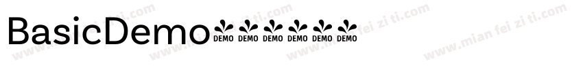 BasicDemo字体转换