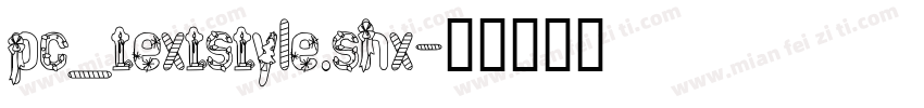 pc_textstyle.shx字体转换