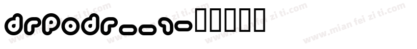 DRPODR__1字体转换