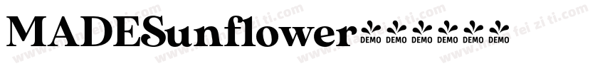 MADESunflower字体转换