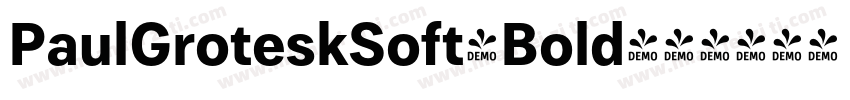 PaulGroteskSoft-Bold字体转换