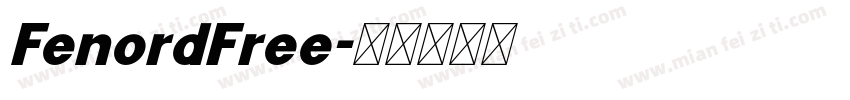 FenordFree字体转换