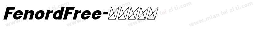 FenordFree字体转换