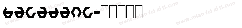 Bagadang字体转换