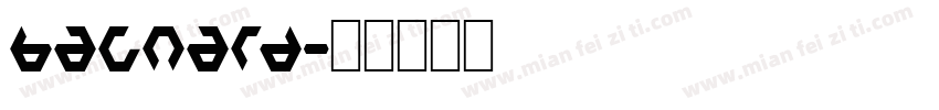 Bagnard字体转换