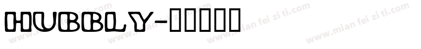Hubbly字体转换