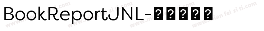BookReportJNL字体转换