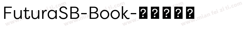 FuturaSB-Book字体转换