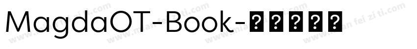 MagdaOT-Book字体转换