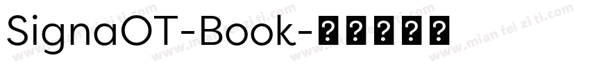 SignaOT-Book字体转换