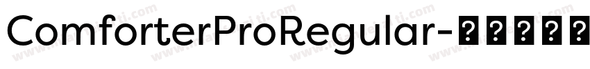 ComforterProRegular字体转换