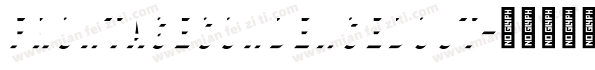 FrontageCondensedOut字体转换