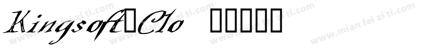 Kingsoft_Clo字体转换