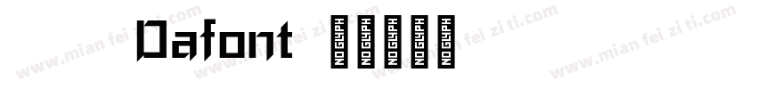 1001Dafont字体转换