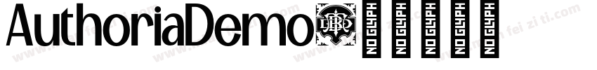 AuthoriaDemo字体转换
