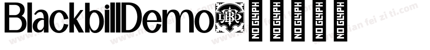 BlackbillDemo字体转换