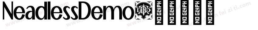 NeadlessDemo字体转换