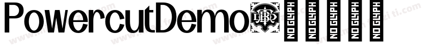 PowercutDemo字体转换
