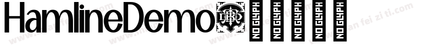 HamlineDemo字体转换