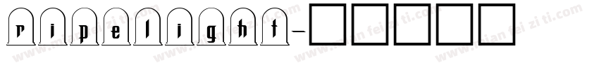 ripelight字体转换