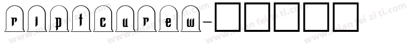 riptcurew字体转换