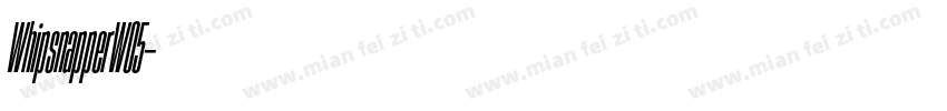 WhipsnapperW05字体转换
