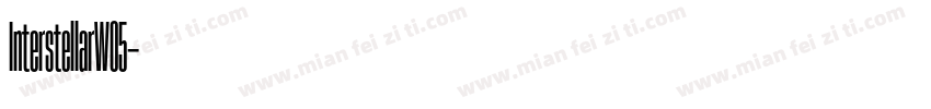 InterstellarW05字体转换