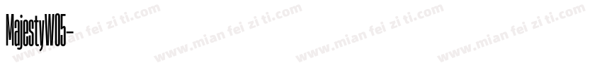 MajestyW05字体转换