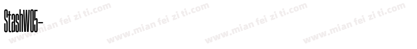 StashW05字体转换