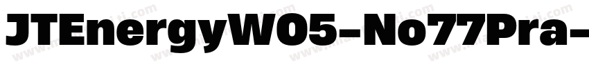 JTEnergyW05-No77Pra字体转换