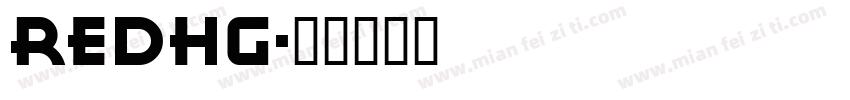 REDHG字体转换