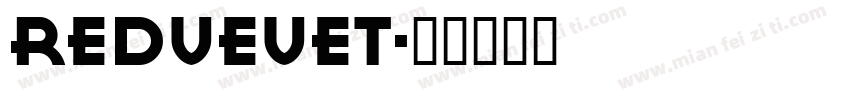 RedVevet字体转换