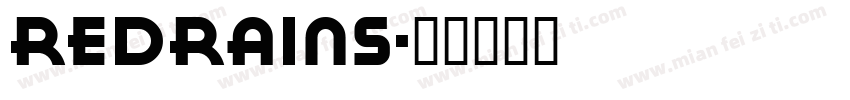Redrains字体转换