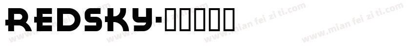 redsky字体转换