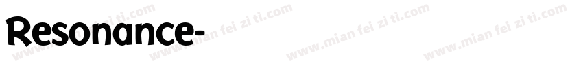 Resonance字体转换