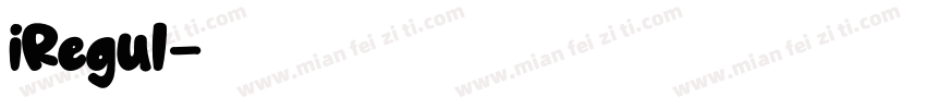 iRegul字体转换