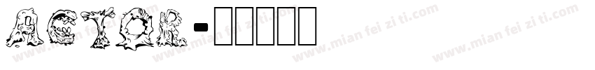 ACTOR字体转换