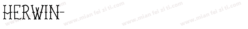 HERWIN字体转换