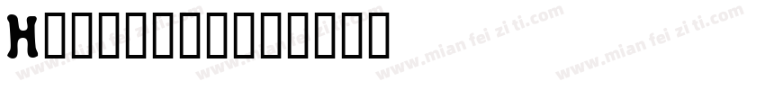 Hoeflers字体转换
