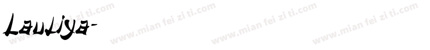 Lauliya字体转换