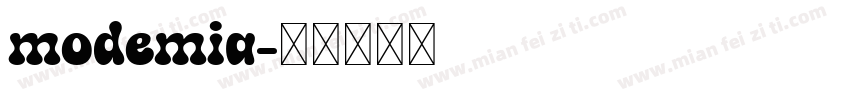 modemia字体转换