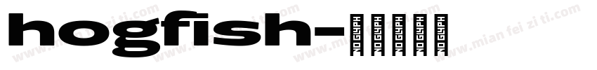 hogfish字体转换