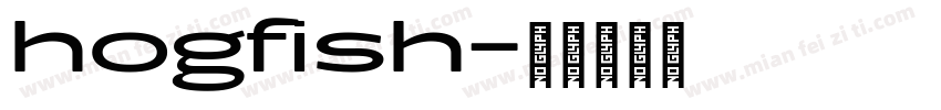 hogfish字体转换