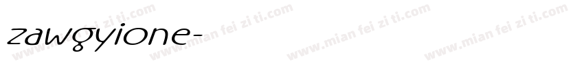 zawgyione字体转换