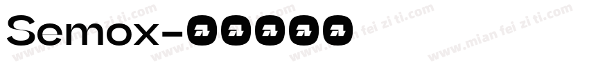 Semox字体转换