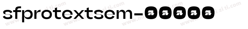 sfprotextsem字体转换