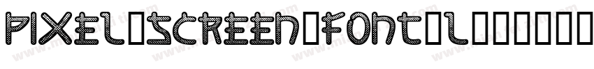 Pixel_Screen_Font-L字体转换