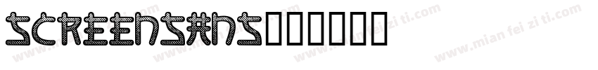 ScreenSans字体转换