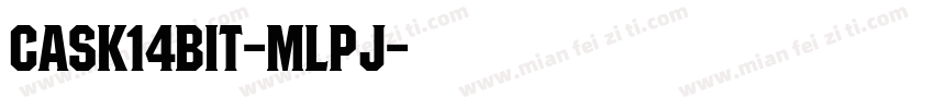 Cask14bit-mLPj字体转换