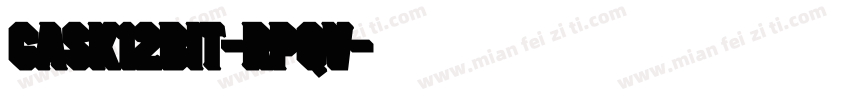 Cask12bit-Rpqv字体转换